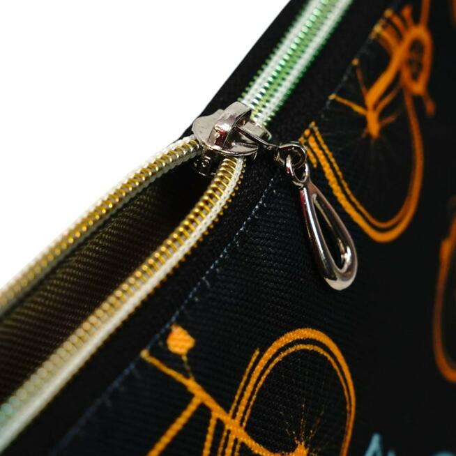 Mała Kosmetyczka z Motywem Rowerów - 19x13x5cm Rozmiar S