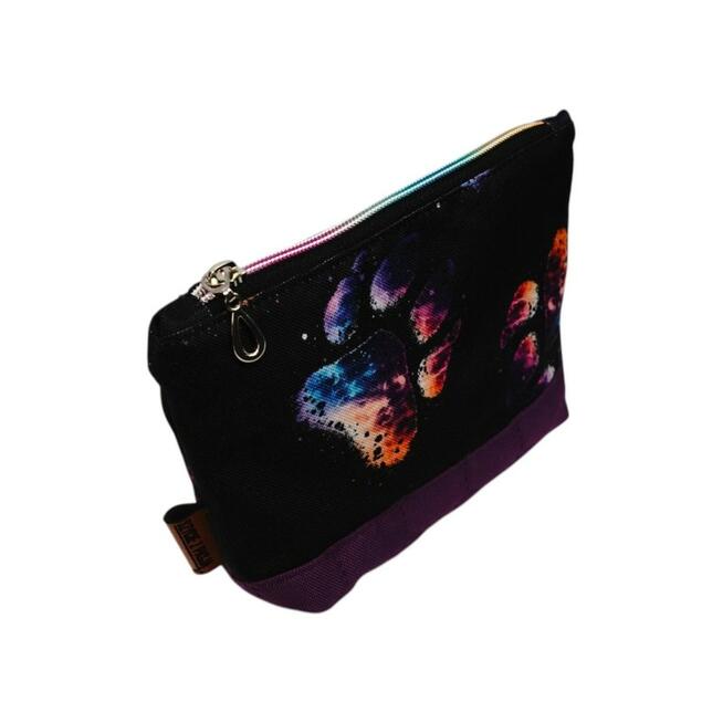 Mała Kosmetyczka Kolorowa Łapka - 19x13x5cm Rozmiar S