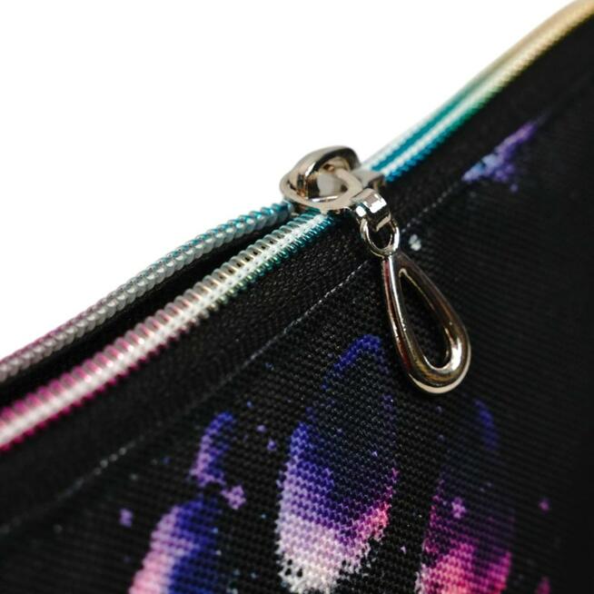 Mała Kosmetyczka Kolorowa Łapka - 19x13x5cm Rozmiar S