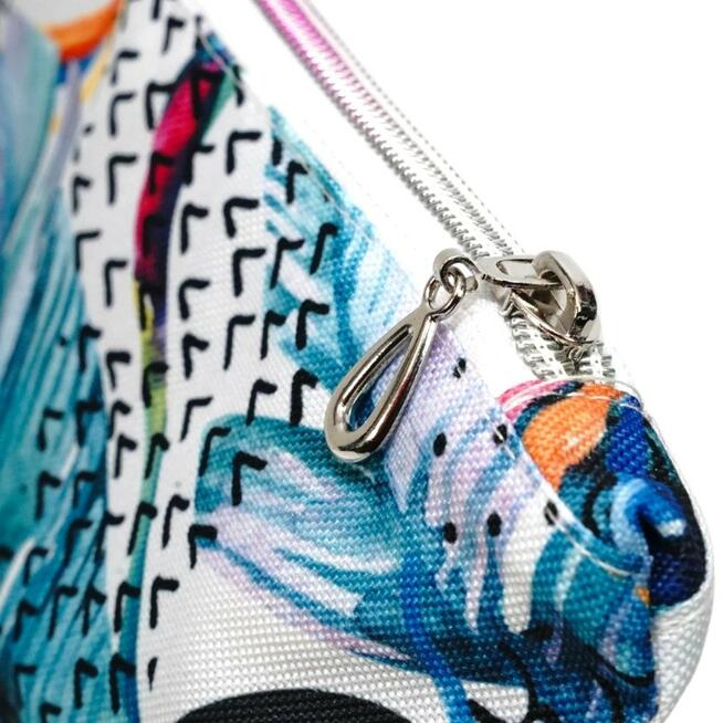 Kosmetyczka Tropikalna Abstrakcja - 25x20x7cm Rozmiar M