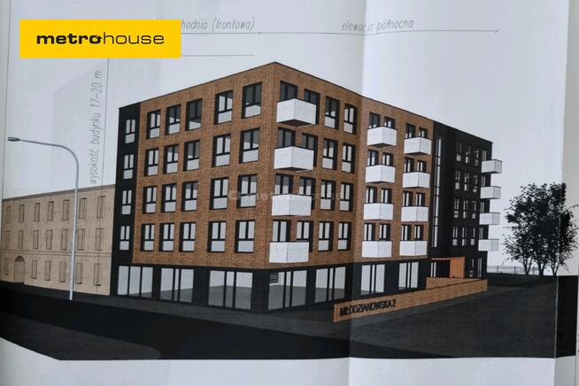 Działka, budynek mieszkalny wielorodzinny 2000 PUM