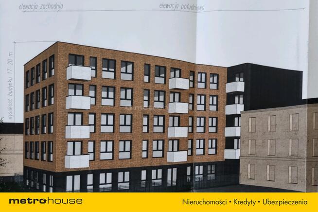 Działka, budynek mieszkalny wielorodzinny 2000 PUM