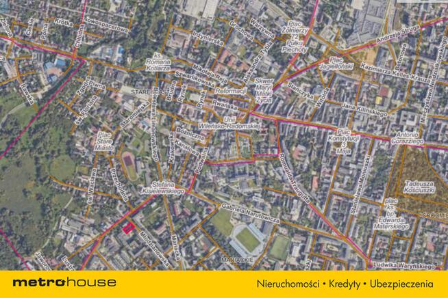 Działka, budynek mieszkalny wielorodzinny 2000 PUM