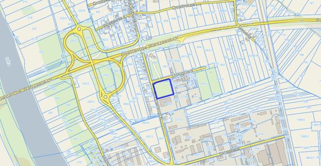 Działka usługowa Opole, Usługowa