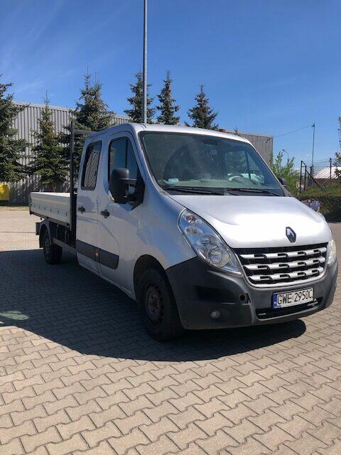 Renault master Doka brygadowka skrzynia 7 osob lub pomoc dro