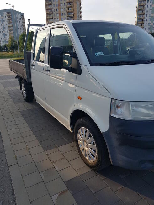 Volkswagen Transporter 2007r DOKA 2,5D