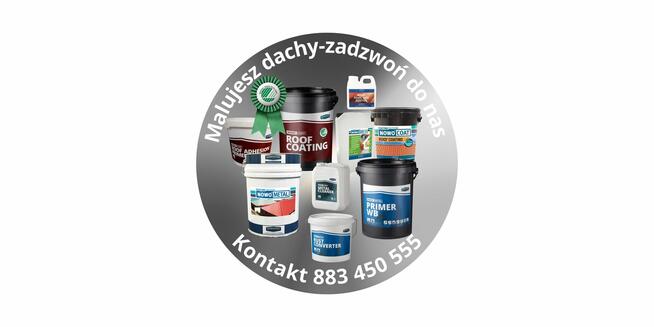 Farba NowoCoat do dachówek betonowych opk/20ltr Sezon 2025
