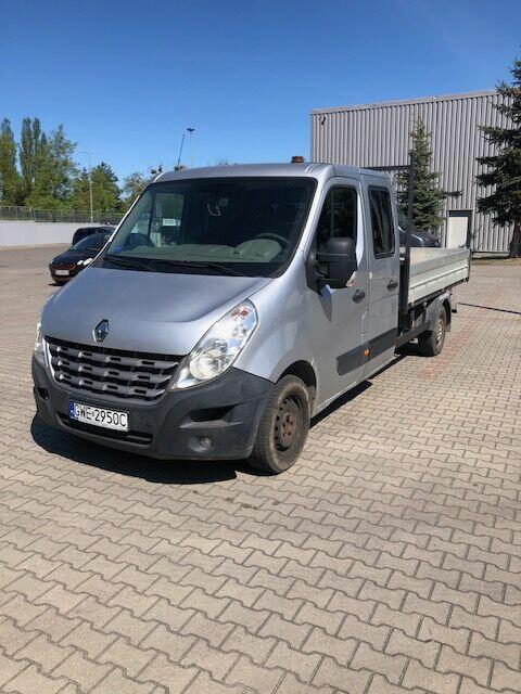 Renault master Doka brygadowka skrzynia 7 osob lub pomoc dro