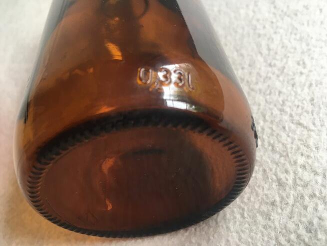 Stara butelka niemiecka kolekcjonerska 0,33 l