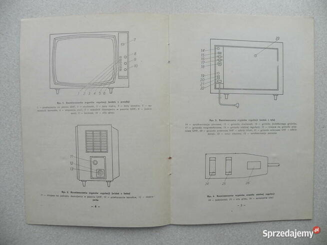INSTRUKCJA OBSŁUGI - TV GRANIT + KARTA GWARANCYJNA + SCHEMAT
