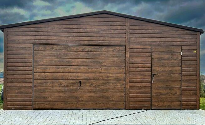 Garaże blaszane wiaty śmietnikowe i domki narzędziowe