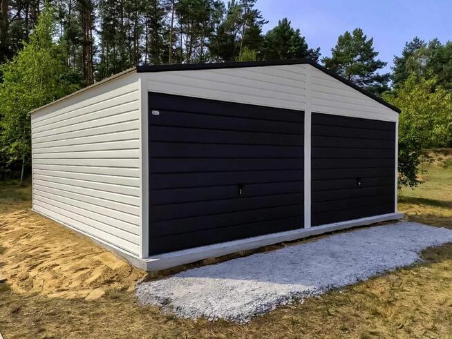 Garaże blaszane wiaty śmietnikowe i domki narzędziowe