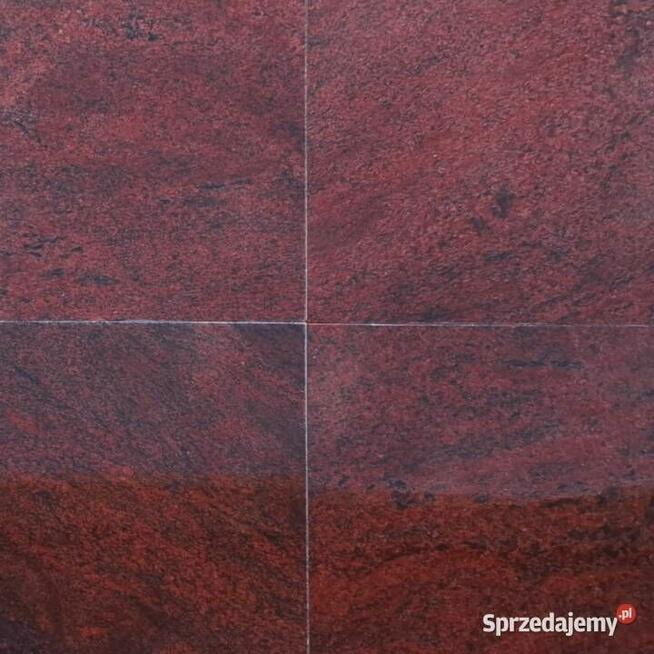 Płytki granit Multicolour Red polerowany 30,5x30,5x1 cm