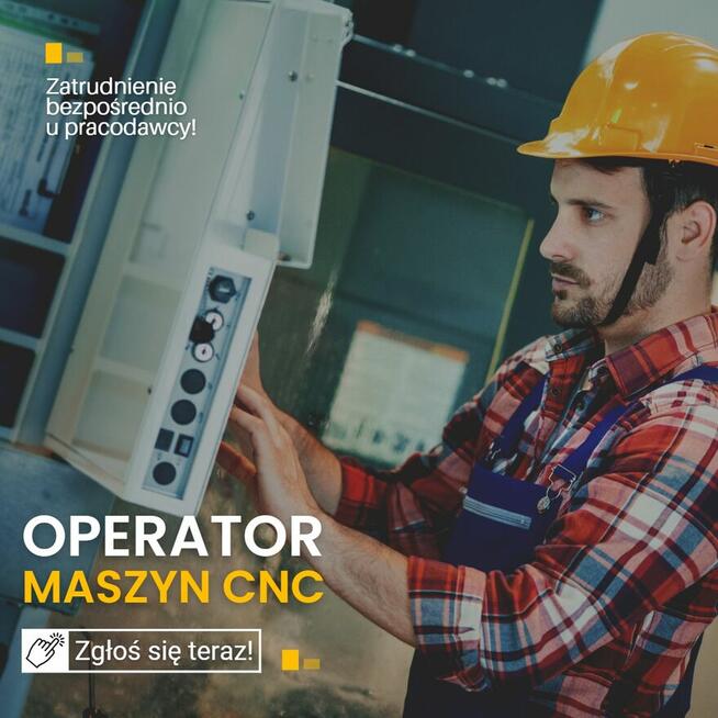 Operator maszyn CNC