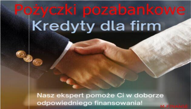 Finansowanie dla firm kredyty pożyczki leasing faktoring 24h