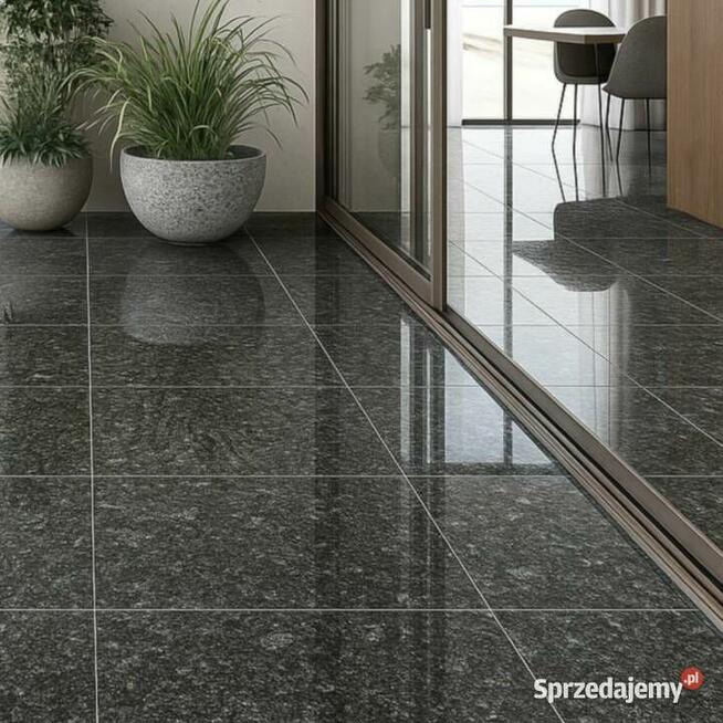 Płytki Granit Steel Grey polerowane 30,5x30,5x1 cm