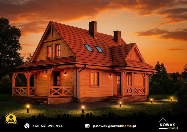 Koniaczów. Nowy Dom w Stylu Góralskim