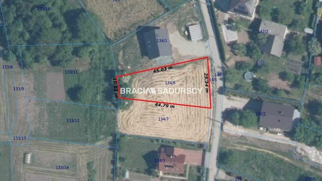 Działka budowlana Karniowice gm. Zabierzów, Słoneczna