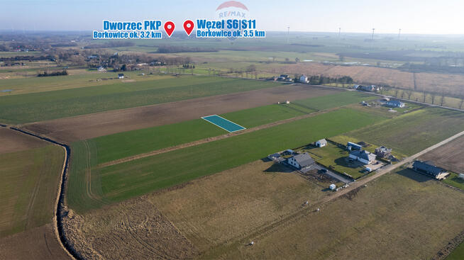Działka z wydanymi WZ, 1065 m2!