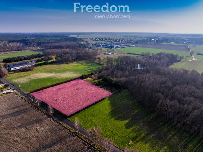 Działka budowlana w Czmoniu k. Kórnika do 8 domów