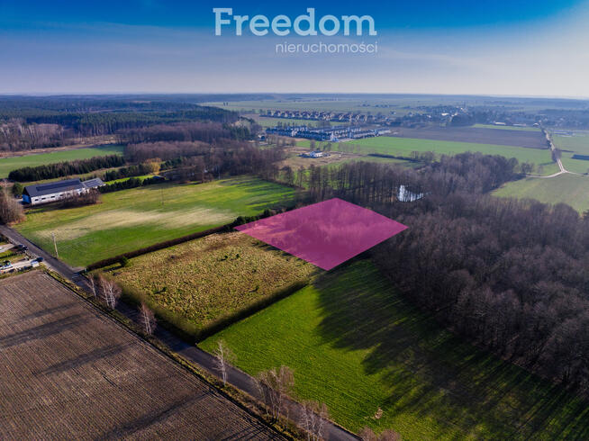 Działka budowlana w Czmoniu k. Kórnika do 8 domów
