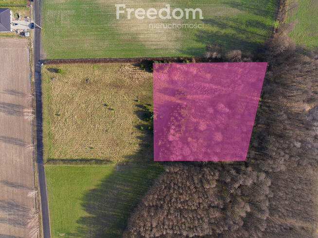 Działka budowlana w Czmoniu k. Kórnika do 8 domów