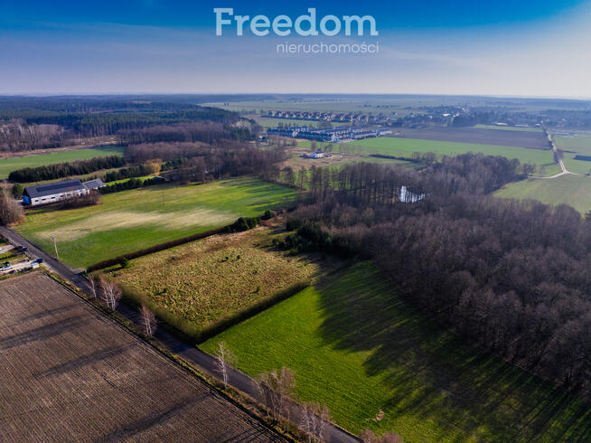 Działka inwestycyjna w Czmoniu k. Kórnika-8 domów
