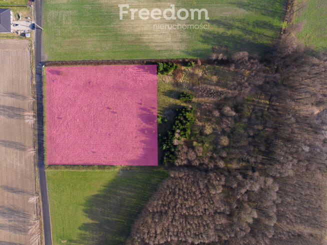 Działka inwestycyjna w Czmoniu k. Kórnika-8 domów