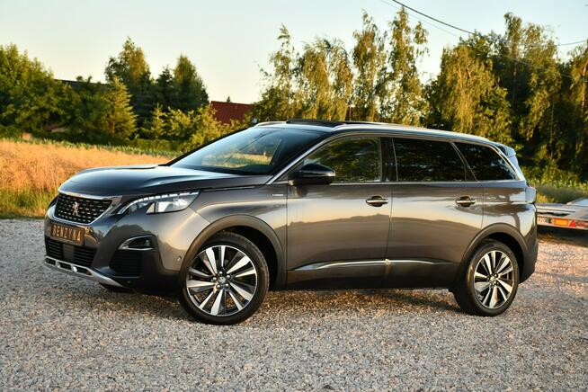 Peugeot 5008 GT Line#1.2i#130PS#Pano#Navi#Asystenty#Kamera#Skóry#ASO#1 Rok Gwarancj