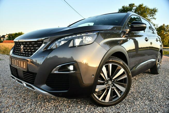 Peugeot 5008 GT Line#1.2i#130PS#Pano#Navi#Asystenty#Kamera#Skóry#ASO#1 Rok Gwarancj