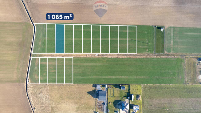 Działka z wydanymi WZ, 1065 m2!
