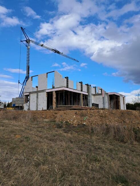 Budowa domu SSO, fundamenty, żelbety, roboty ziemne, Kraków,