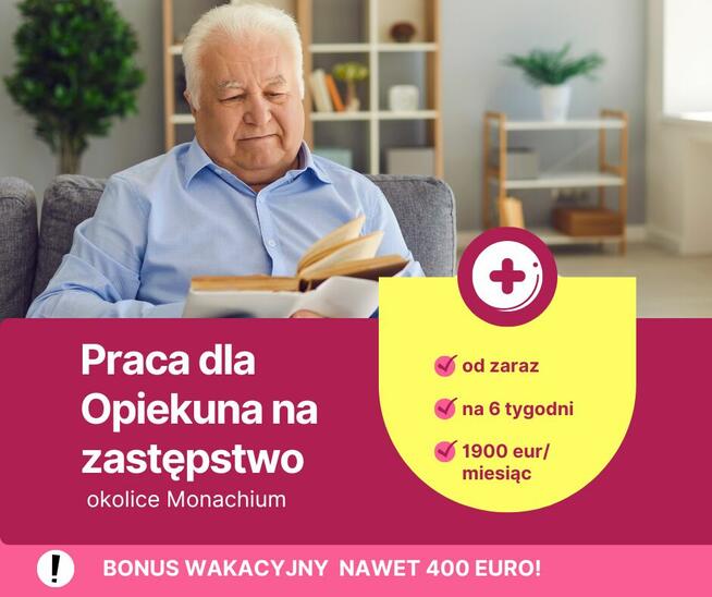 Praca szuka Opiekunek/Opiekunów do Niemiec.