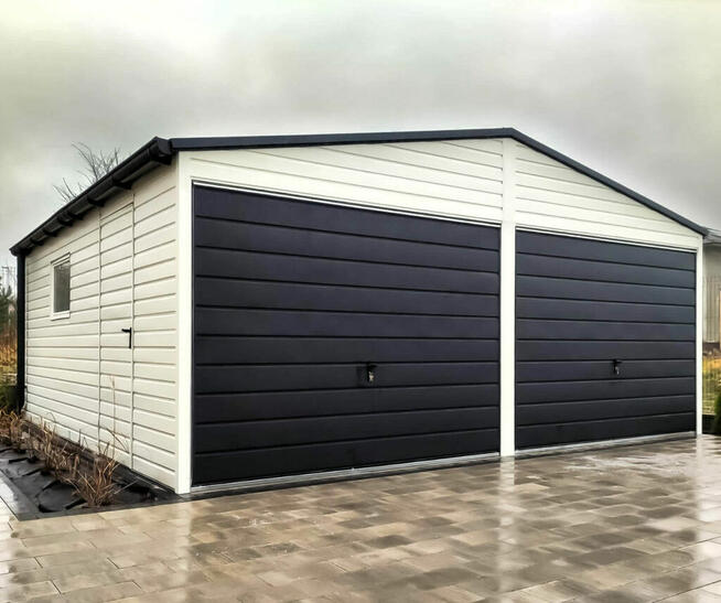 Garaże blaszane wiaty śmietnikowe i domki narzędziowe