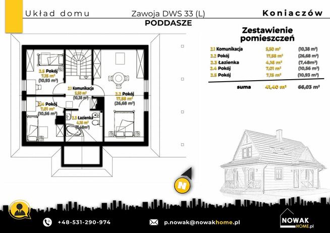 Koniaczów. Nowy Dom w Stylu Góralskim