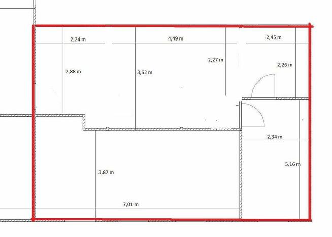 Lokal biurowy 60 m2 ul. Krochmalna