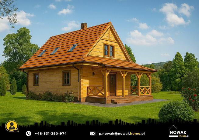 Koniaczów. Nowy Dom w Stylu Góralskim