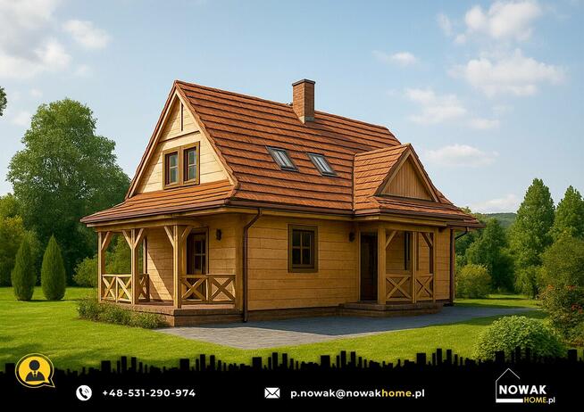 Koniaczów. Nowy Dom w Stylu Góralskim
