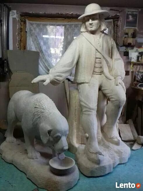 Rekodzielo rzezby z drewna lipowego