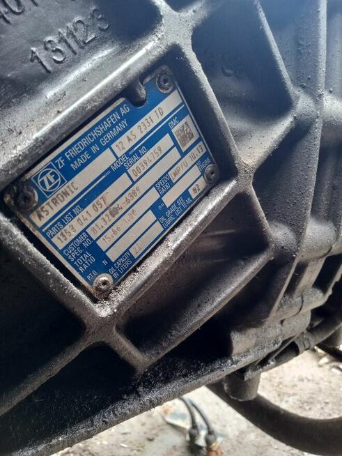 Sprzedam części od powypadkowego ciągnika samochodowego MAN