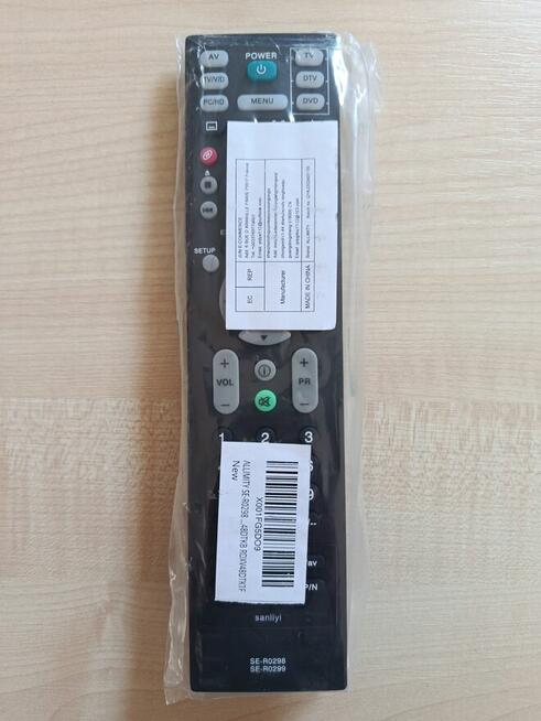 Nowy pilot TOSHIBA SE-R0298 SE-R0299 Zamiennik nagrywarki DV