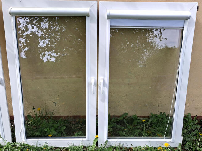 Okna Oknoplast z rozbiórki żaluzje różne wymiary stan bardzo