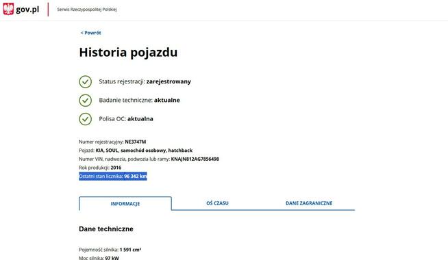 Kia Soul 1.6 Benzyna Moc 132KM