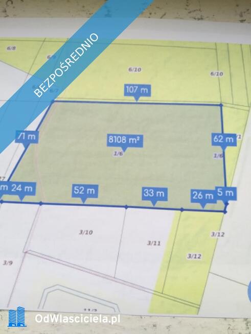 Działka inwestycyjna 8108m²-Lublin,ul.Mełgiewska