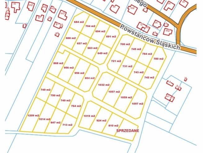 Piękne działki 649 - 1209 m² - PIERWSZA SPRZEDANA!