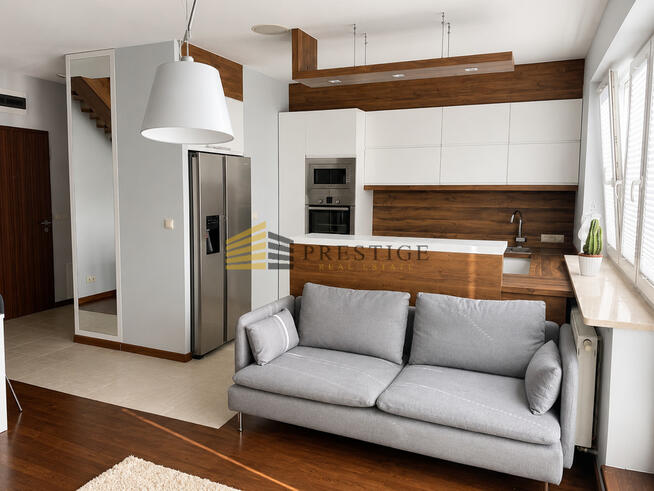 Dwupoziomowe mieszkanie 110 m² na Kabatach