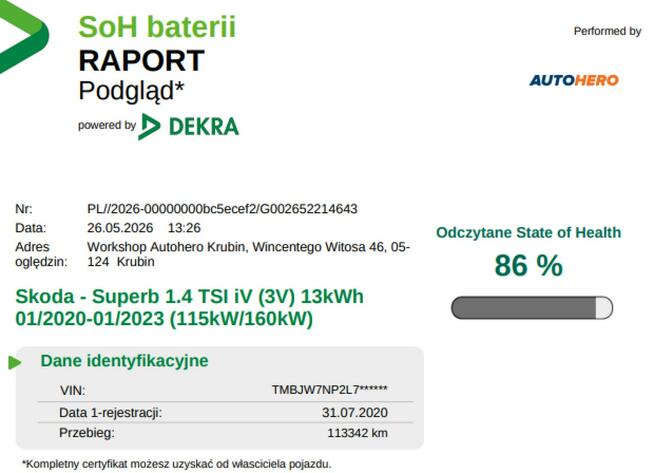 Škoda Superb full led automat fv23 niski przebieg navi kamera pdc