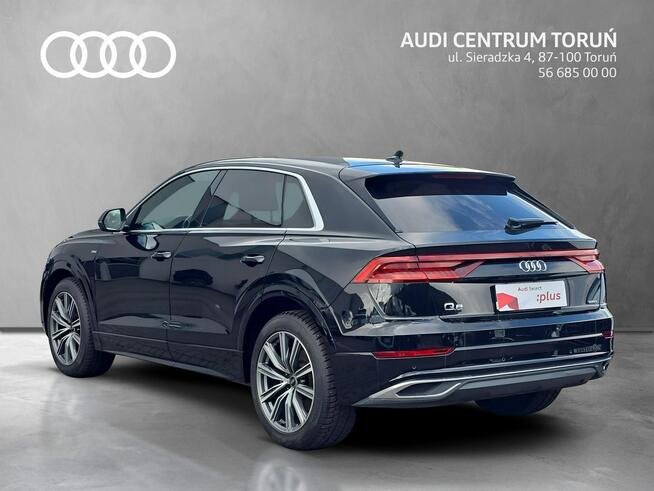 Audi Q8 LED_Pneumatyka_Alcantara_ACC_S line_Asystenci_SoundSystem_PamięćFotela