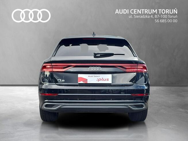 Audi Q8 LED_Pneumatyka_Alcantara_ACC_S line_Asystenci_SoundSystem_PamięćFotela