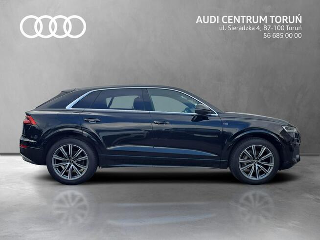 Audi Q8 LED_Pneumatyka_Alcantara_ACC_S line_Asystenci_SoundSystem_PamięćFotela